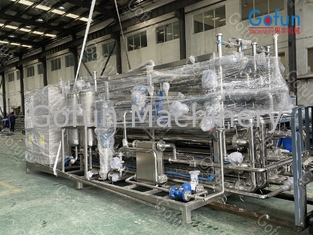 Dây chuyền chế biến nước ép táo SUS304 / 316L Phân loại Waxing 10 - 100T / D