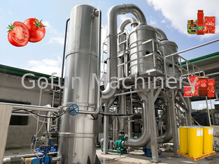 Dây chuyền chế biến sốt cà chua SUS 304 / 316L Tiết kiệm năng lượng 10 - 100T/D