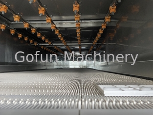Pasteurizing And Cooling Tunnel UHT Máy khử trùng loại phun nước