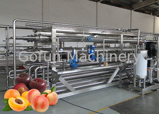 Nước giải khát Dây chuyền chế biến trái cây Nhà máy chế biến nước ép quả mơ Tỷ lệ chiết xuất cao