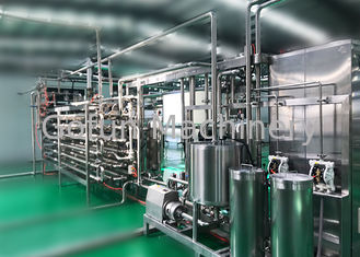 Máy tiệt trùng UHT tự động Hệ thống tiệt trùng hình ống SS304 cho các sản phẩm sữa