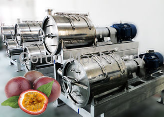 Dây chuyền chế biến trái cây điện áp 440V Nhà máy ép trái cây cô đặc Công suất 10 T / H