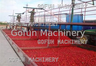 Nhà máy chế biến cà chua xay nhuyễn hoàn toàn tự động 5T / H Thép không gỉ 304