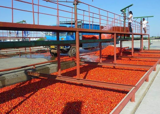 High Efficiency Tomato Processing Line / Tomato Sauce Production Line