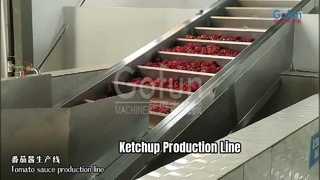 Dòng sản xuất ketchup