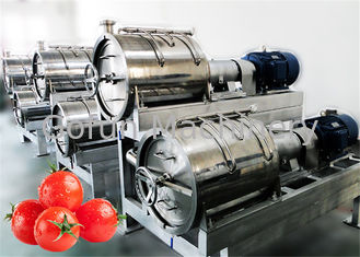 1500 T / D Dây chuyền chế biến cà chua Tốc độ chiết xuất cao Chứng nhận CE
