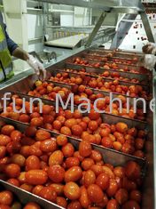 Dây chuyền chế biến cà chua 220v / tùy chỉnh Dây chuyền sản xuất mứt trái cây Tiết kiệm năng lượng