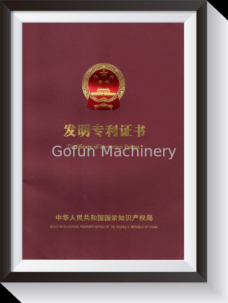 Trung Quốc Shanghai Gofun Machinery Co., Ltd. Chứng chỉ